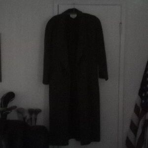 Women's full length trenchcoat
